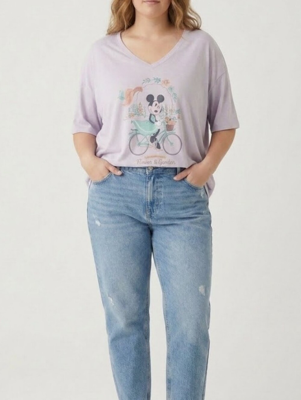 Disney Epcot International Flower & Garden Festival 2020 V Neck Shirt XXL